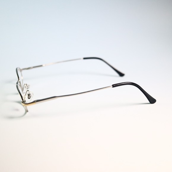 eyeart HOWARD silver gold 42-19-135 eyeglasses small full frame rectangle N12 - Picture 2 of 9